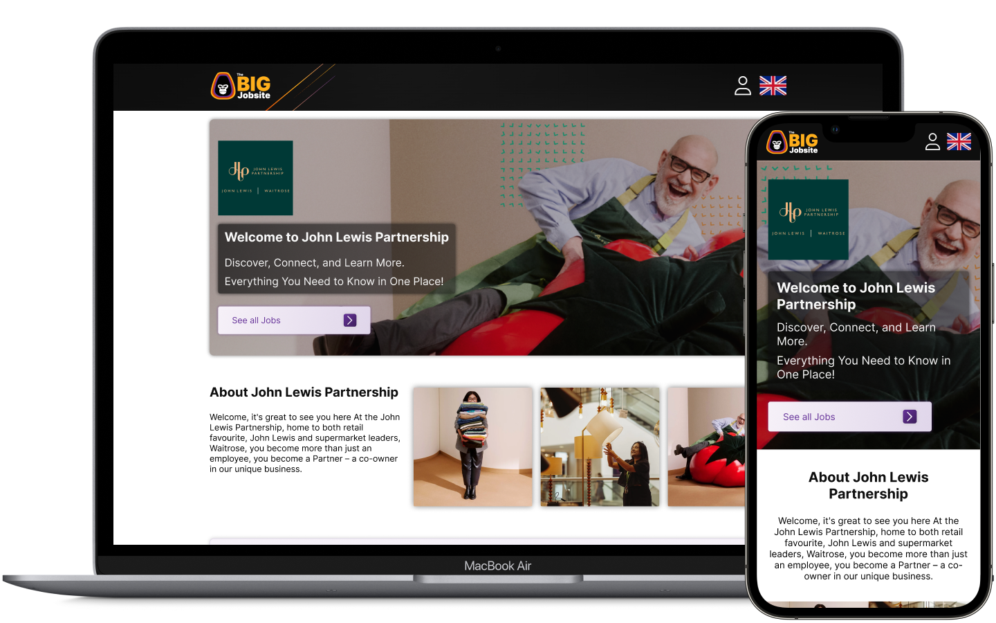 The BIG Jobsite : company profile page