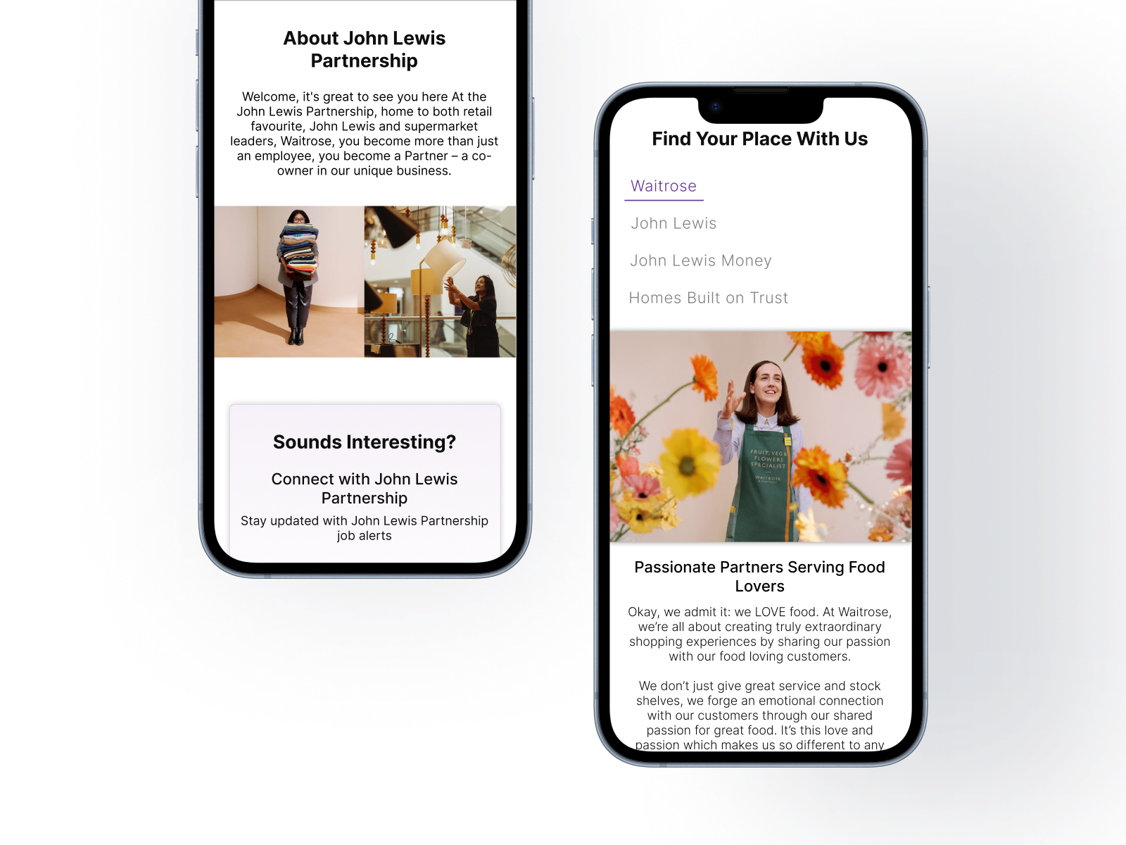 The Bigjobsite website : company profile page