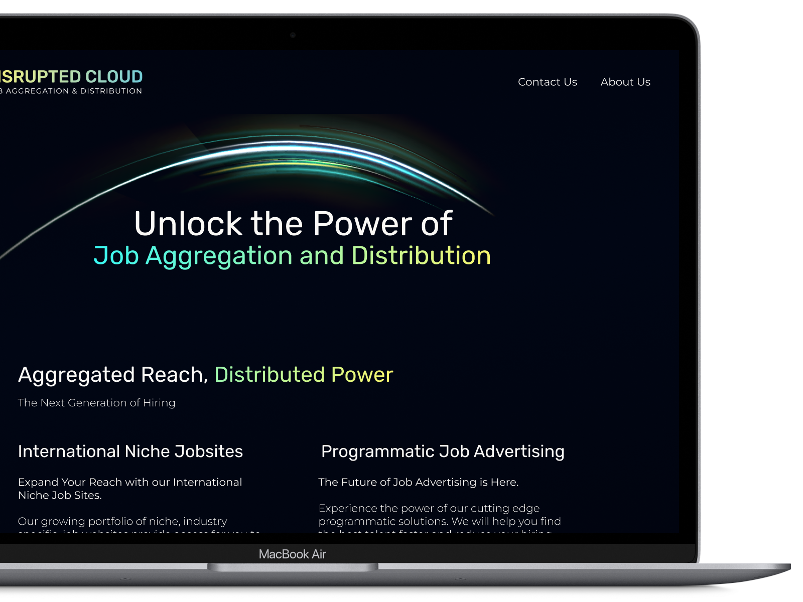 Disrupted Cloud : site