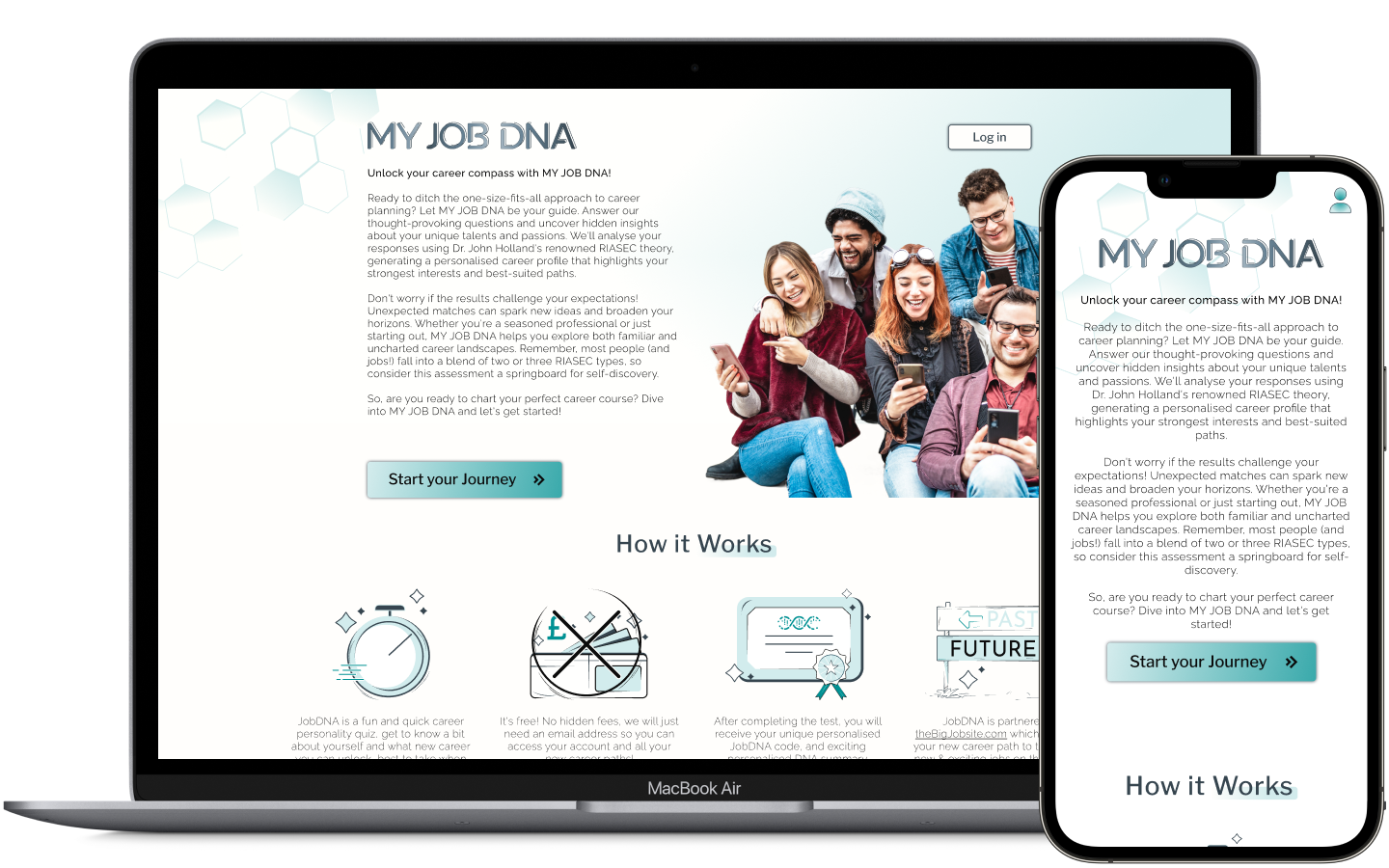 MY JOB DNA : site