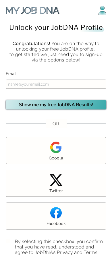 MY JOB DNA : site